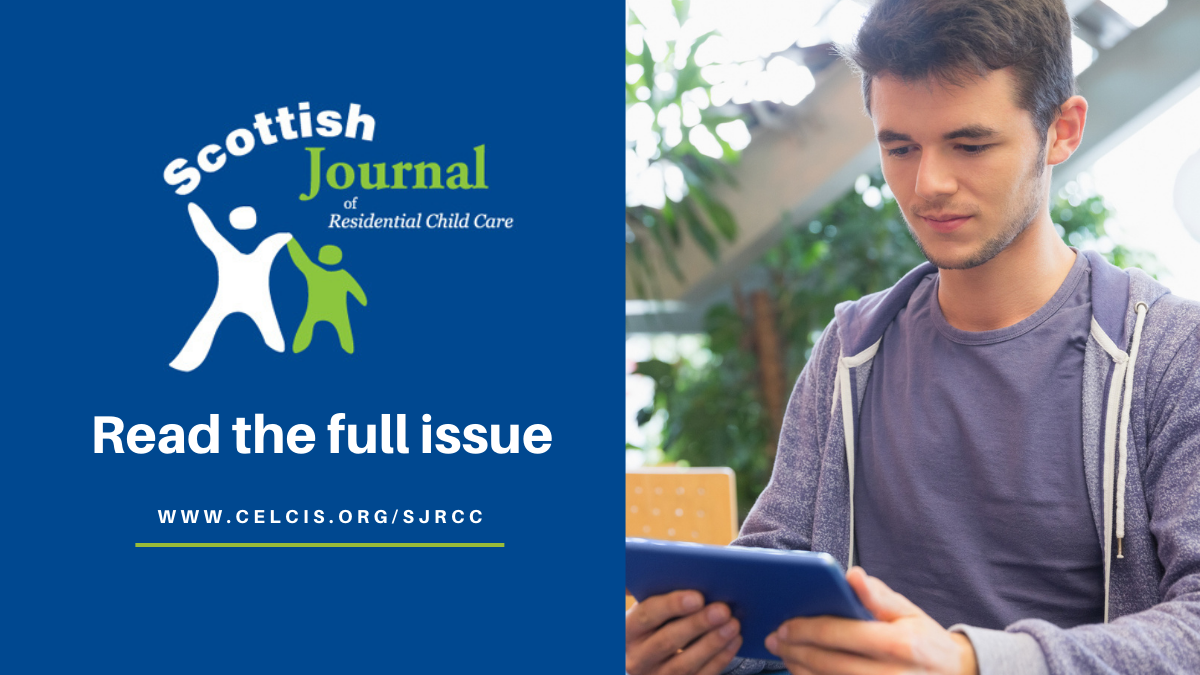 Scottish Journal of Residntial Child Care logo