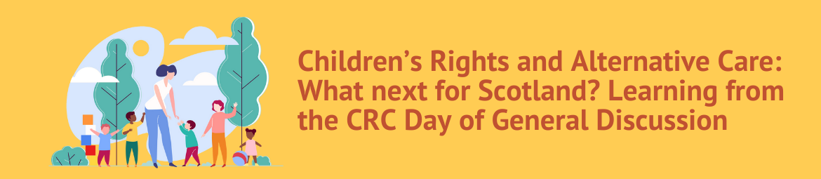 Children's rights and alternative care