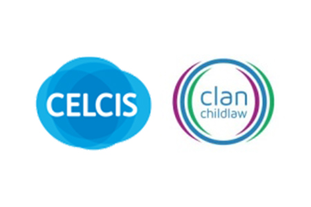 CELCIS and Clan Child Law logos