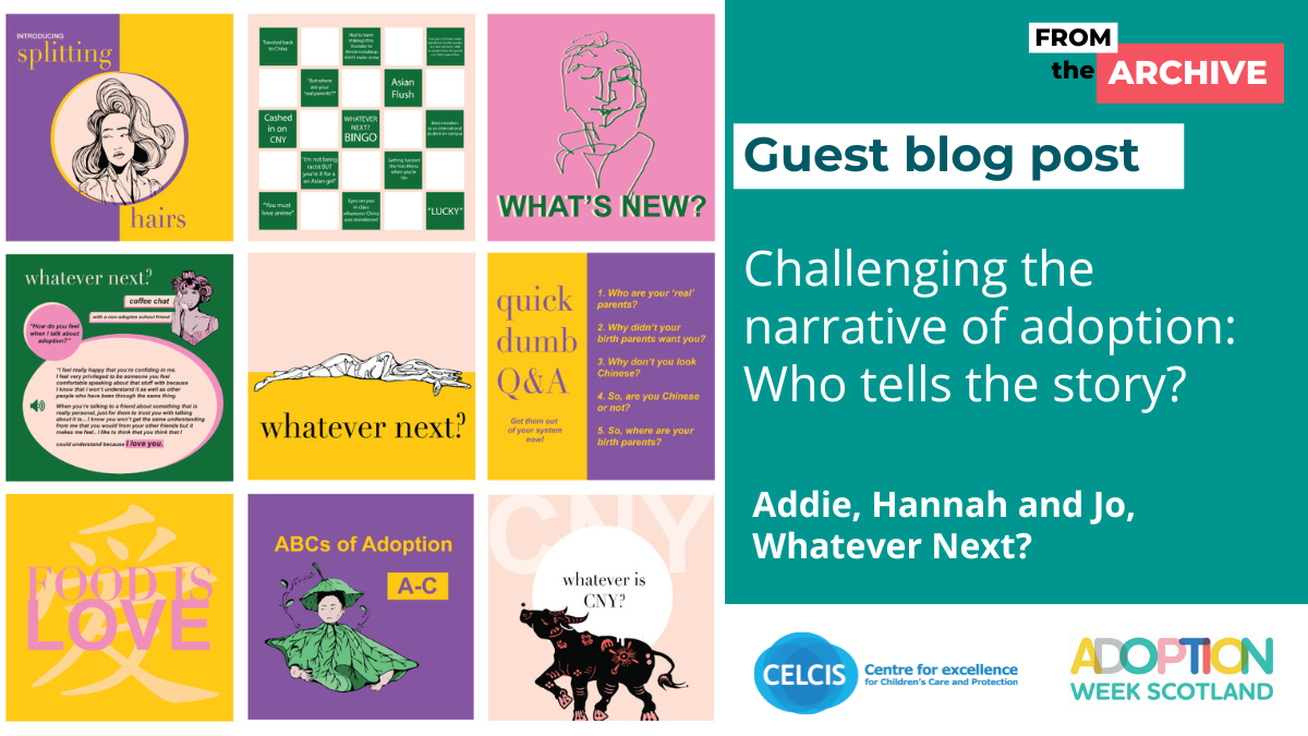 Adoption week blog - Challenging the narrative of adoption: Who tells the story?
