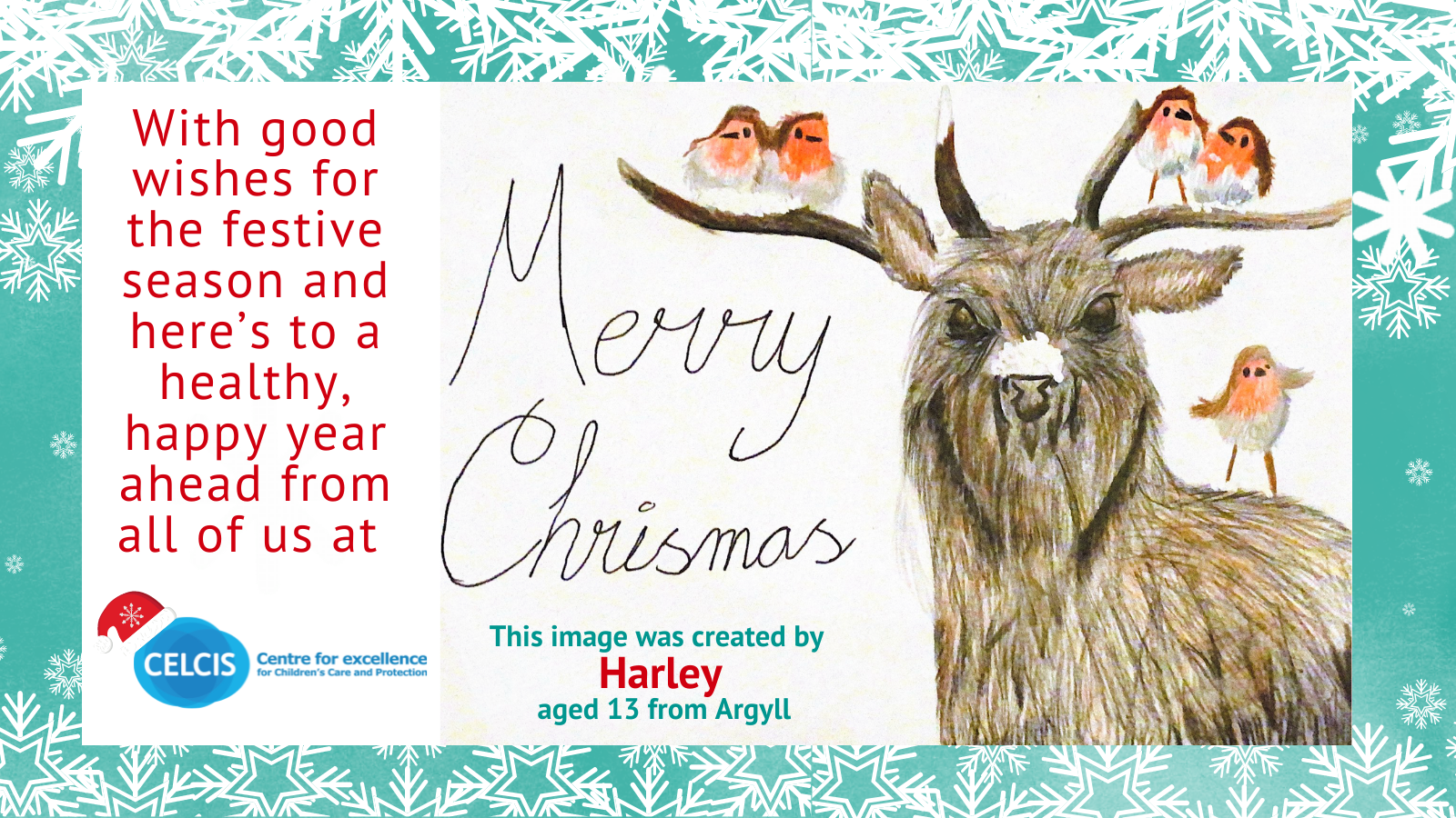 Christmas Card winning design 2021 