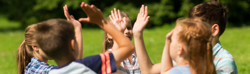 Children playing in the park