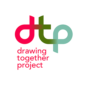 Drawing together project logo