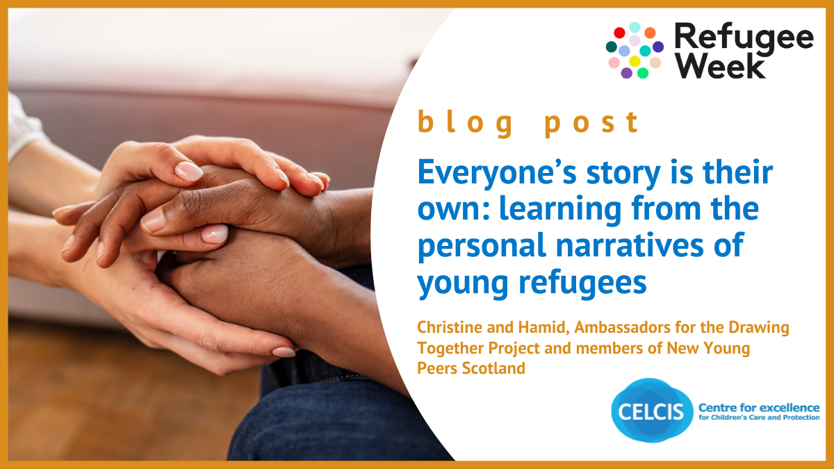Blog - the personal narratives of young refugees