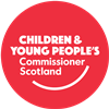 Children and young people's commissioner, Scotland logo