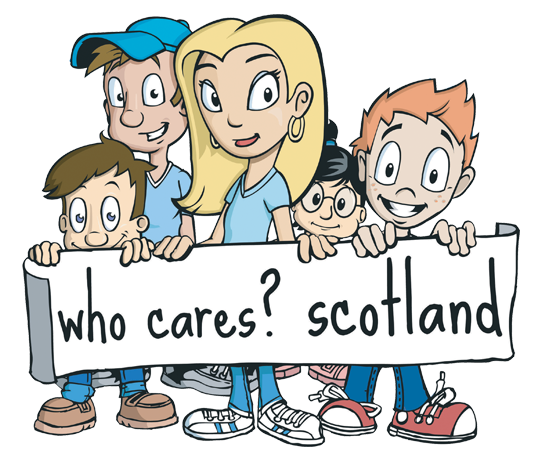 Whe Cares? Scotland logo