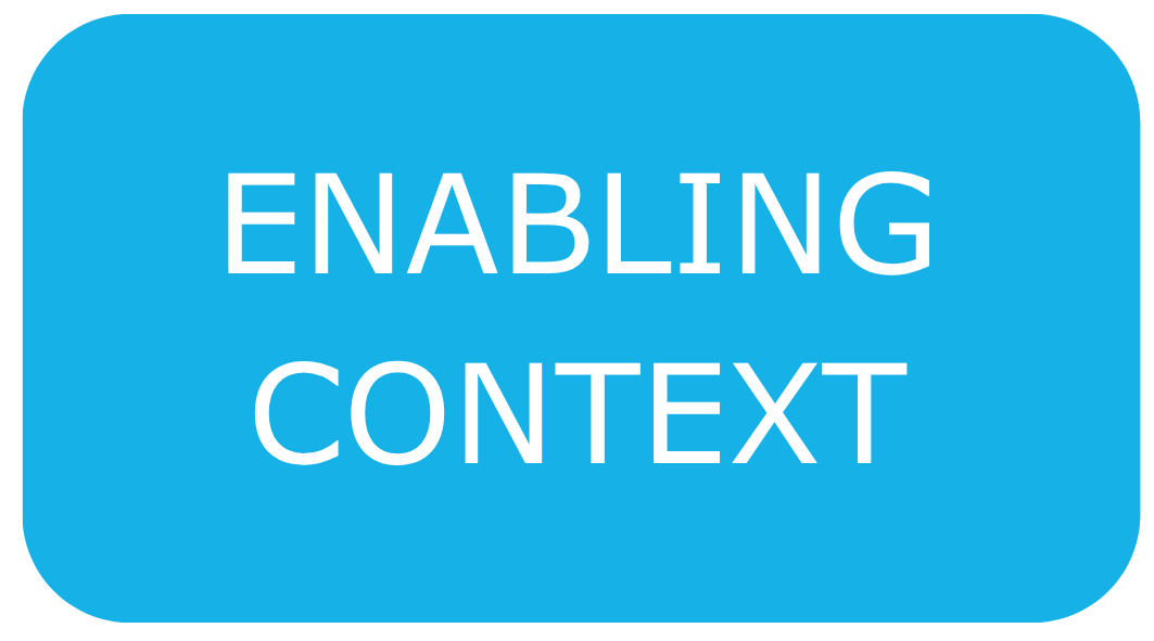 Enabling context - part of the ANEW strategy