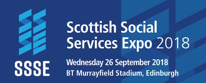 The Scottish Social Services Expo 2018 logo