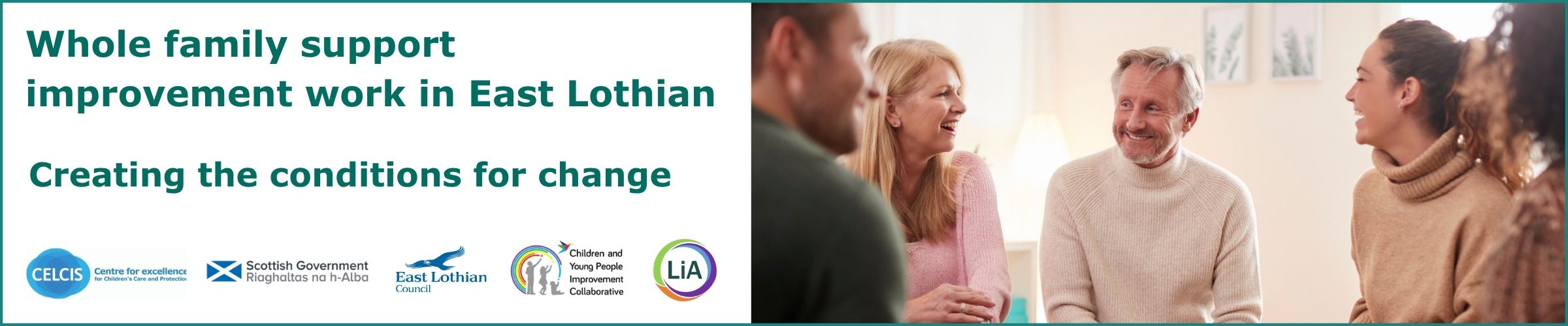 Whole family support improvement work in East Lothian – creating the conditions for change
