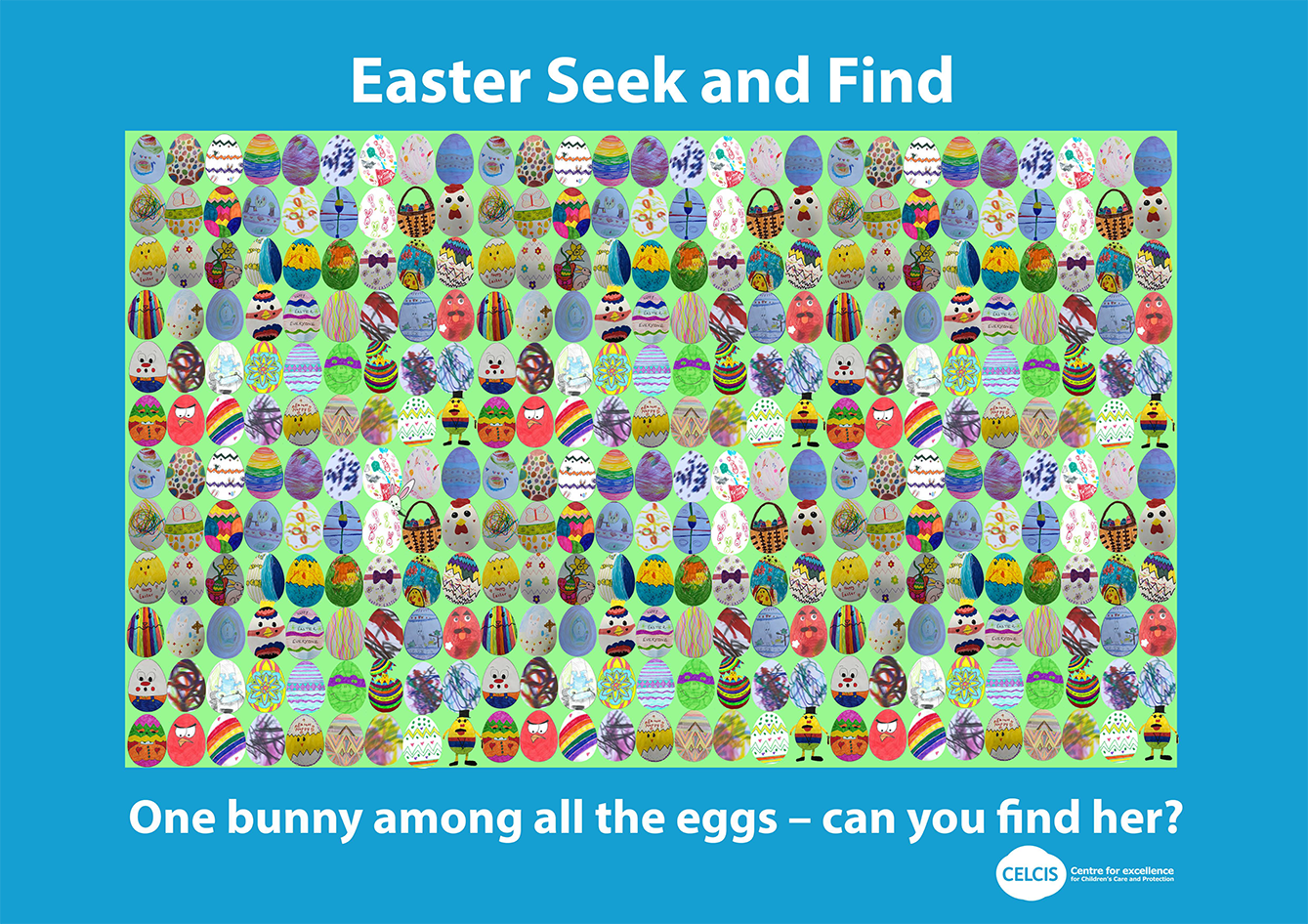 Can you find the Easter bunny?