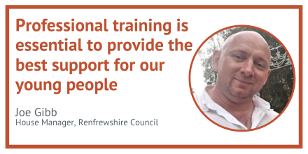 Physical restraint blog  by Joe Gibb