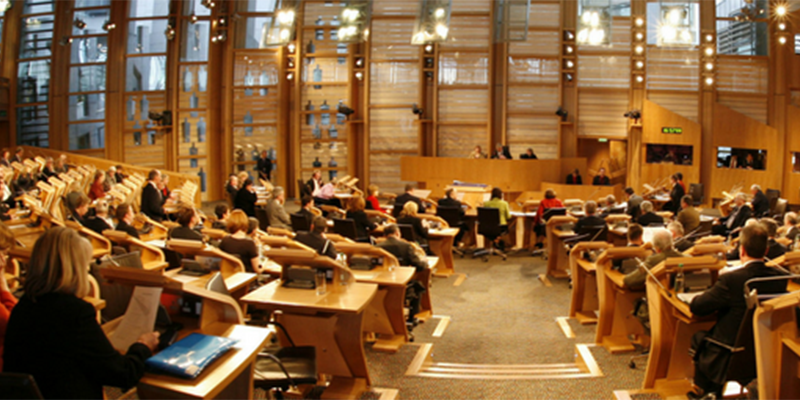 MSPs in Holyrood